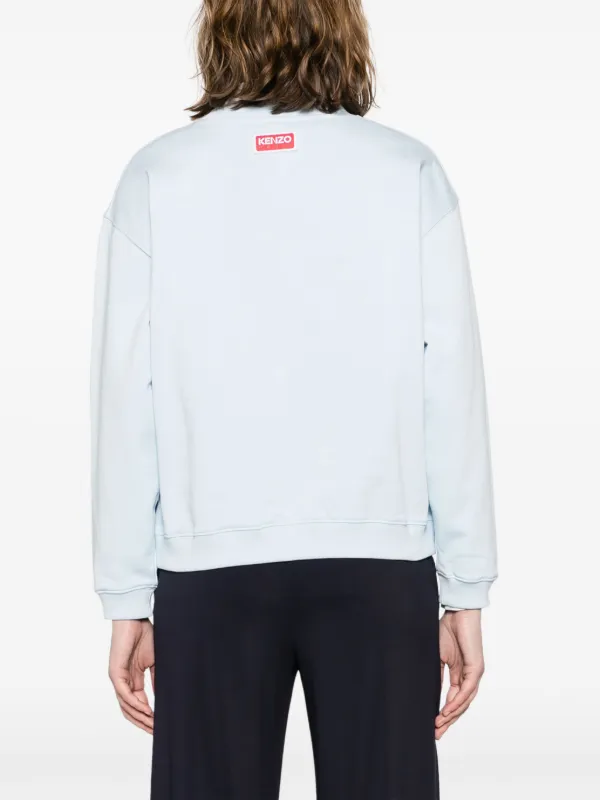 Kenzo on sale embroidered sweatshirt