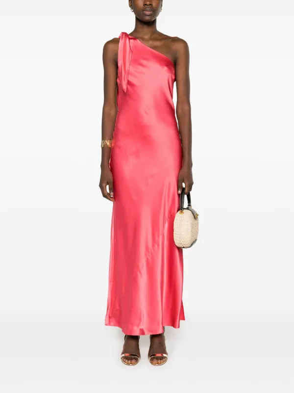 Cult Gaia Kamila one-shoulder Maxi Dress | Pink | FARFETCH