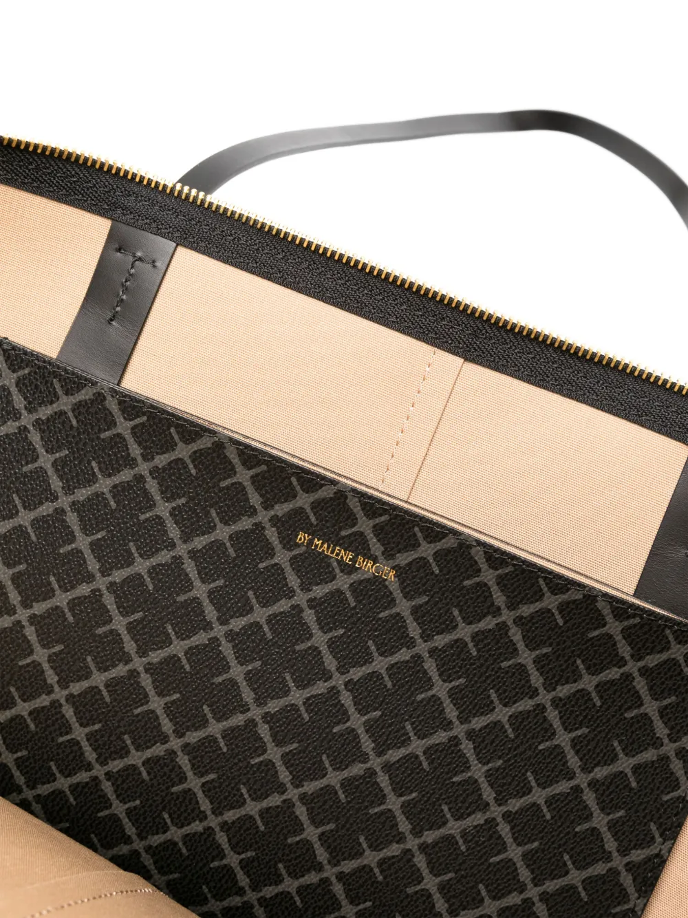 BY MALENE BIRGER LUZE MONOGRAM-PRINT TOTE BAG