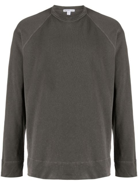 James Perse crew-neck supima-cotton sweatshirt