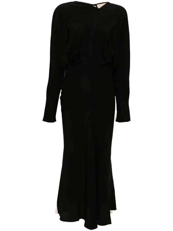 Block colour hotsell maxi dress