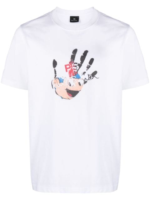 PS Paul Smith Hand logo-print T-shirt