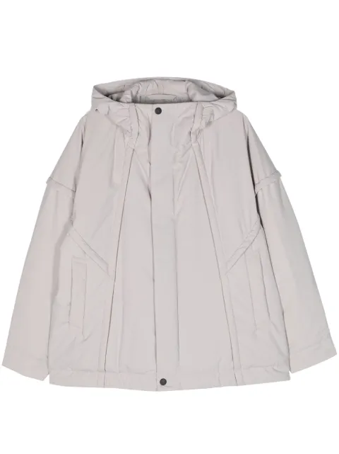 Homme Plissé Issey Miyake Frame hooded jacket