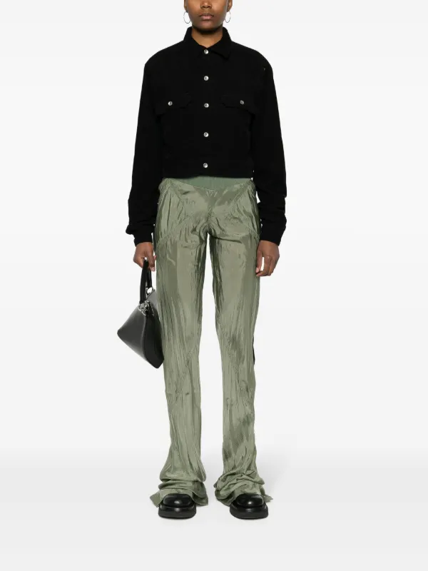 Rick Owens DRKSHDW コーデュロイ シャツジャケット | ブラック