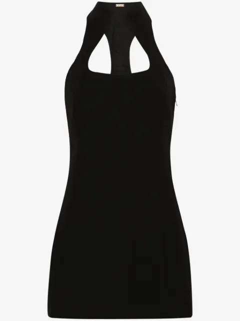 Cult Gaia robe courte Akaia à col montant
