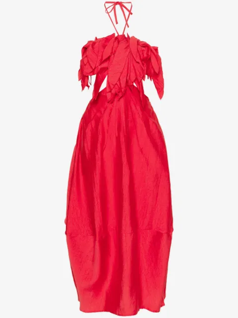Cult Gaia robe mi-longue à volants