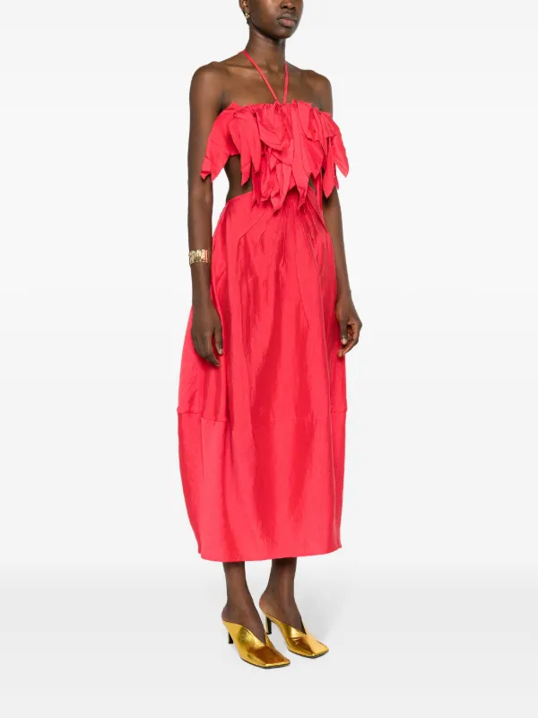 cult gaia red dress - Harlow Knit kind * Exceptional wearing comfort thanks to carefully selected materials * Exclusive design from a renowned designer * Intense RED color to showcase your individual style Cult Gaia - ARTEMIS DRESS