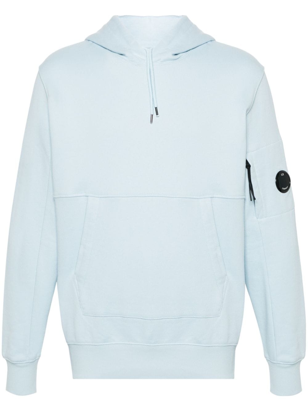 C.p. Company Diagonal Raised Hoodie In Blau