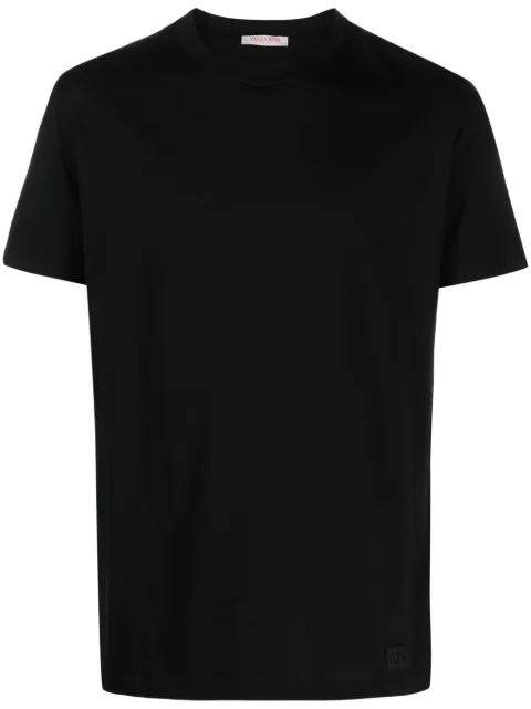 Valentino Garavani logo-patch cotton T-shirt