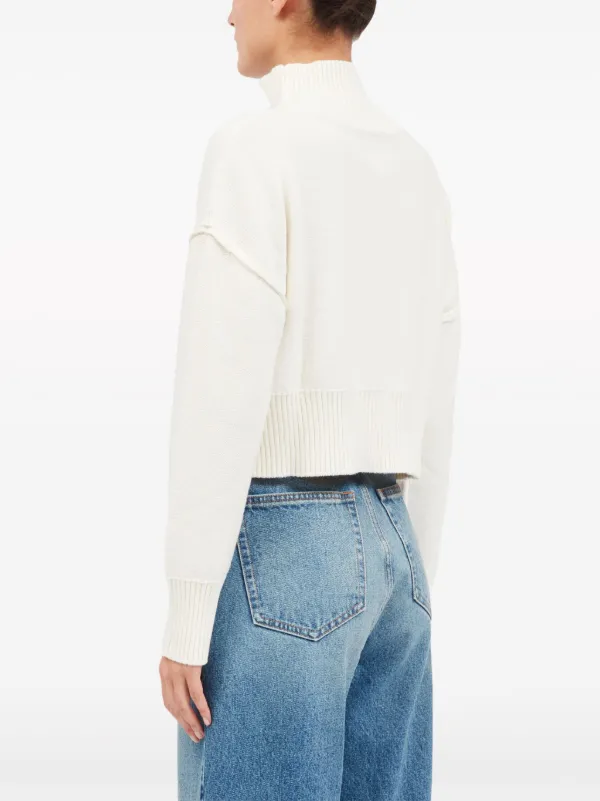 White cut out on sale jumper