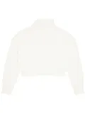 MM6 Maison Margiela high-neck cut-out jumper - White