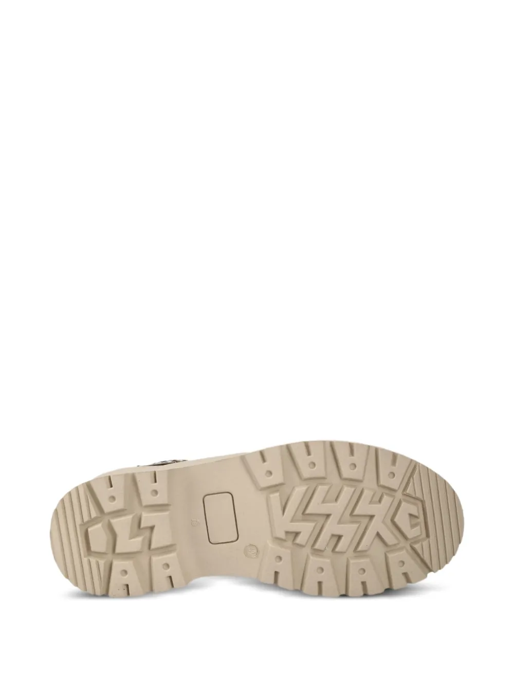 Filling Pieces houndstooth-panel lace-up boots Neutrals