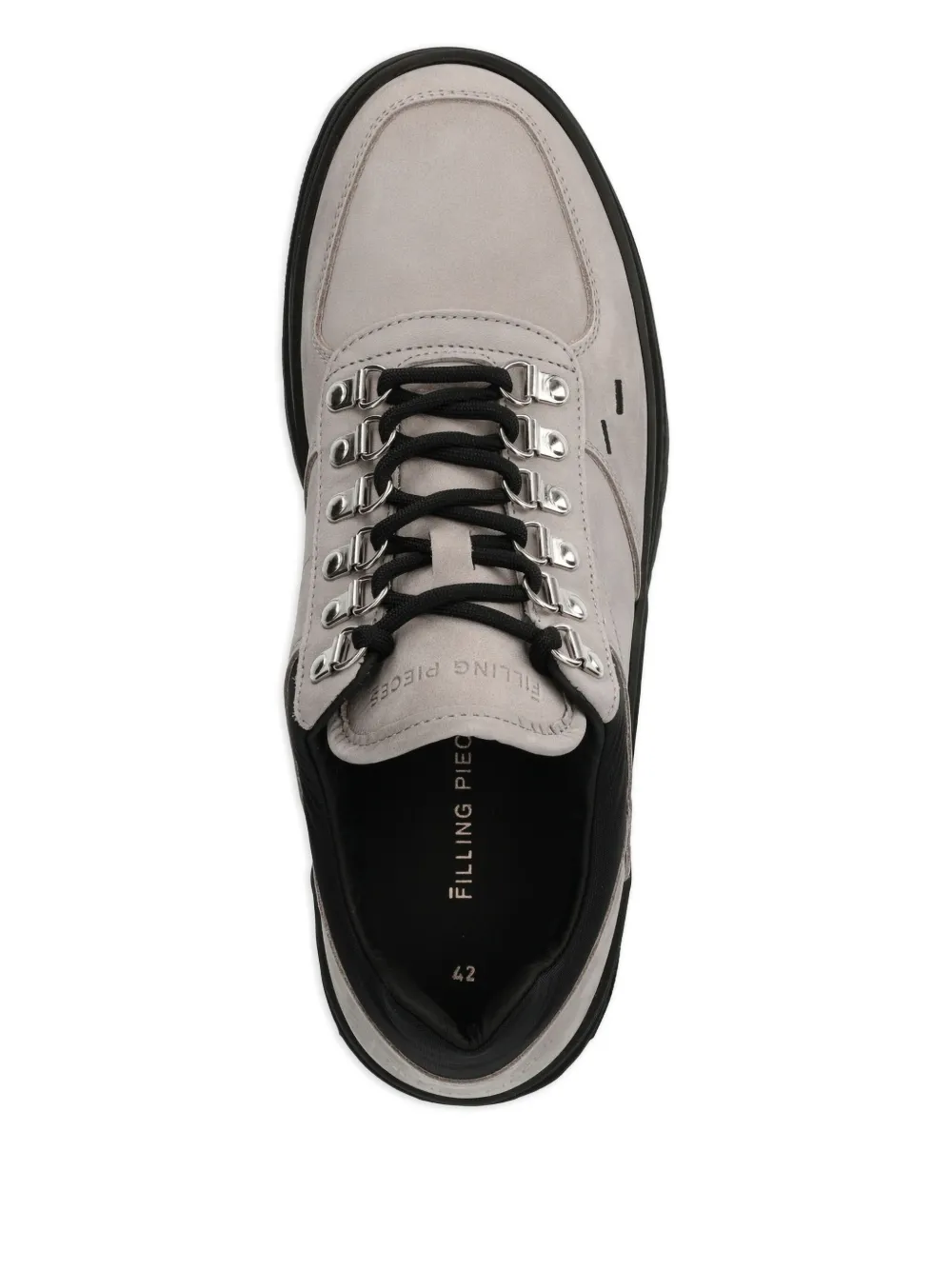 Filling Pieces Lace-up Sneakers In Gray