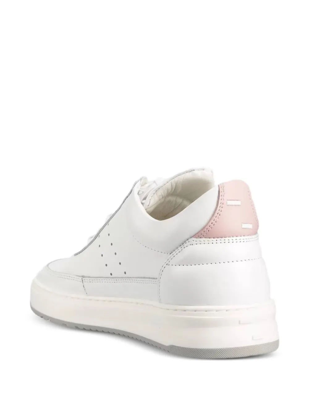 Filling Pieces Leren sneakers Wit