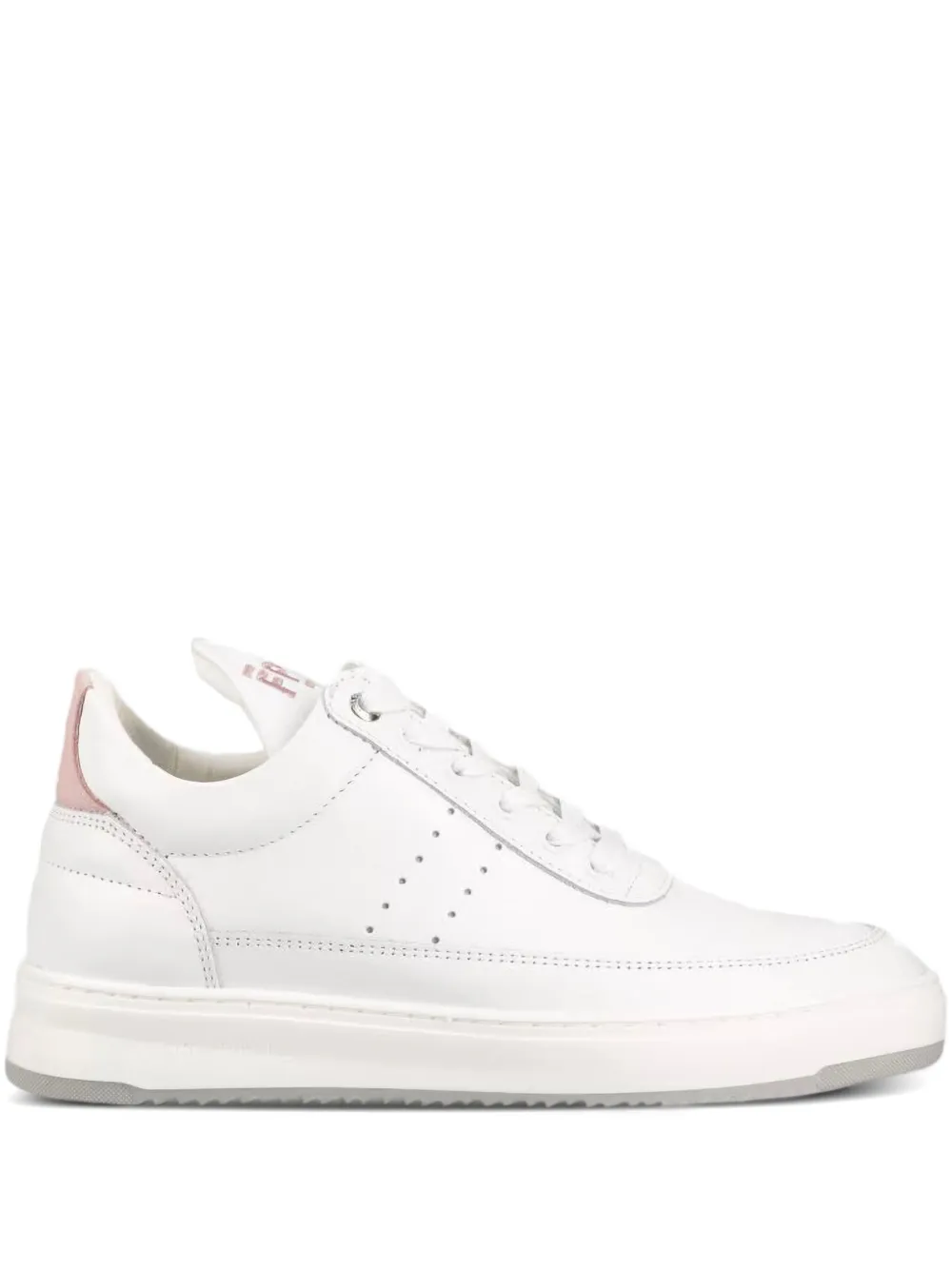 Filling Pieces leather low-top sneakers White
