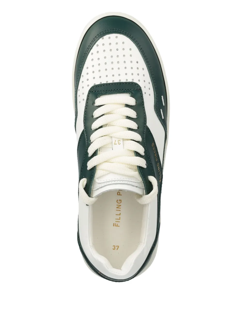 Filling Pieces Ace leather low-top sneakers Green