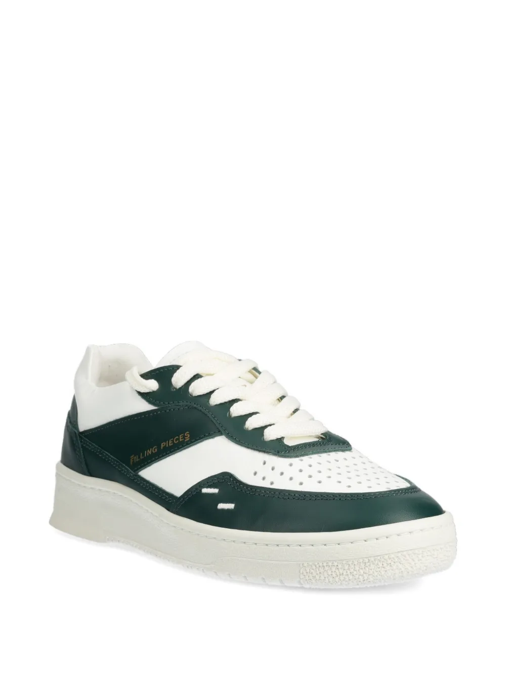 Filling Pieces Ace leather low-top sneakers Green