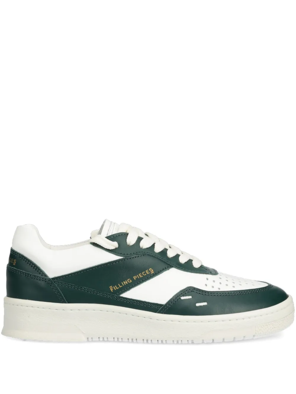 Filling Pieces Ace leather low-top sneakers Green