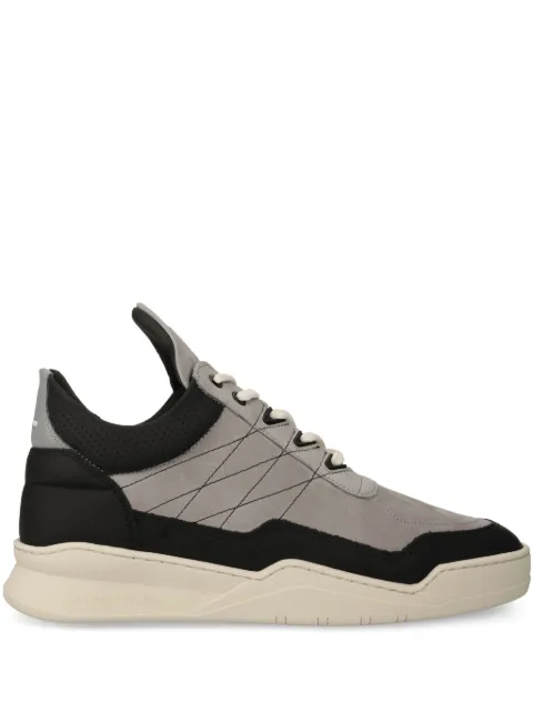 Filling Pieces logo-embroidered sneakers