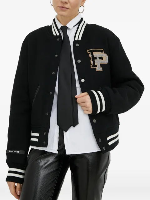 Filling Pieces bomberjacka i collegemodell med logotypmärke