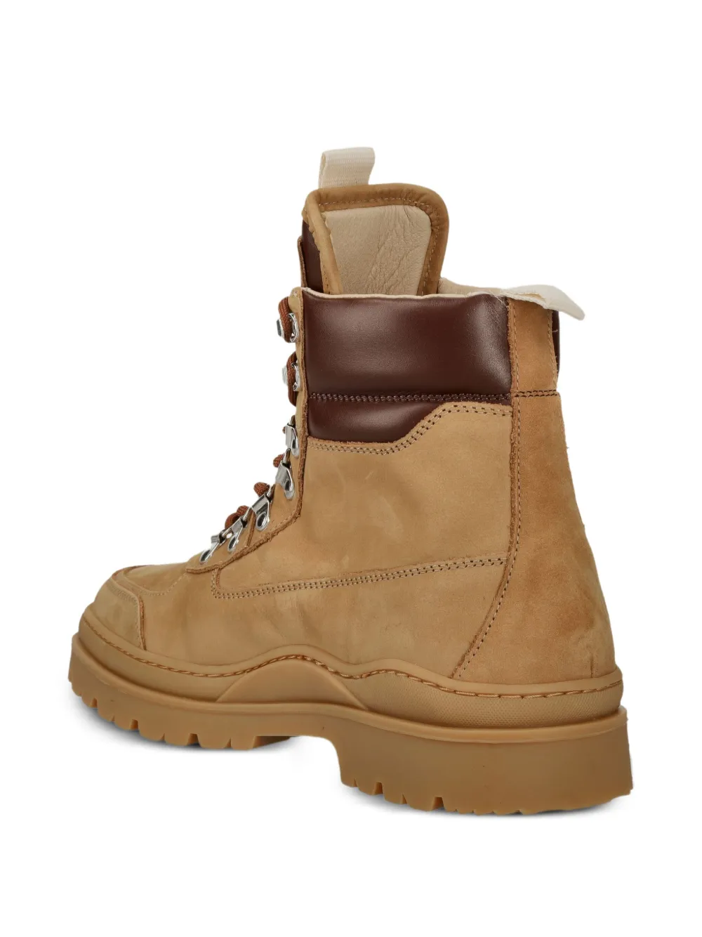 Filling Pieces Combat boots met veters Beige