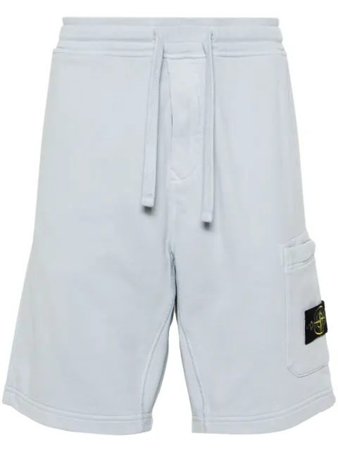 Stone Island Joggingshorts mit Kompass-Patch