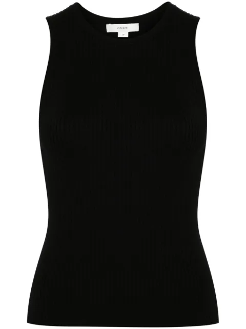 Vince crew-neck ribbed tank top