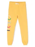 POLO RALPH LAUREN KIDS logo-embroidered tapered track pants - Yellow