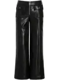 Cinq A Sept Azure faux-leather trousers - Black