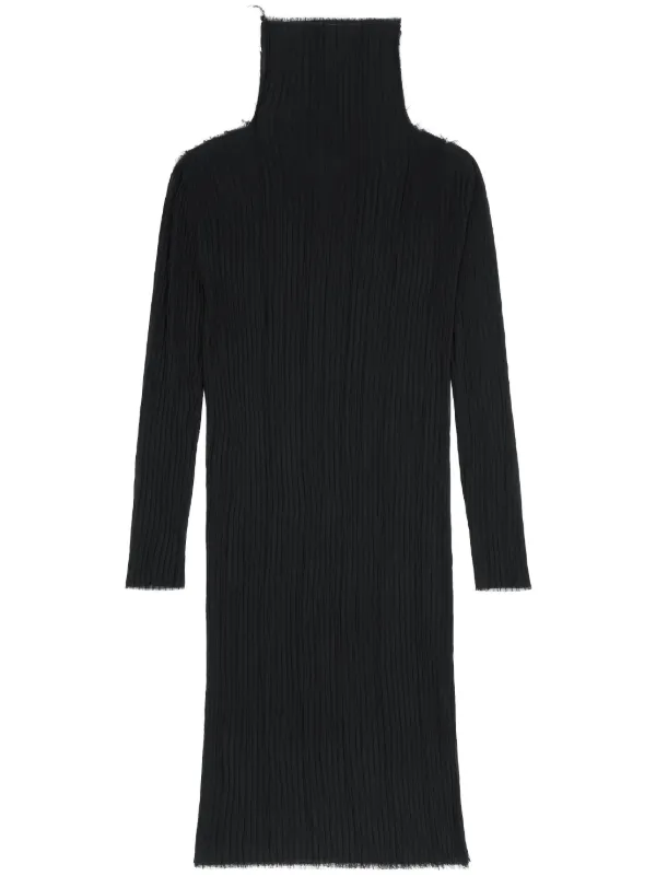 MM6 Maison Margiela ロングスリーブ ドレス | ブラック