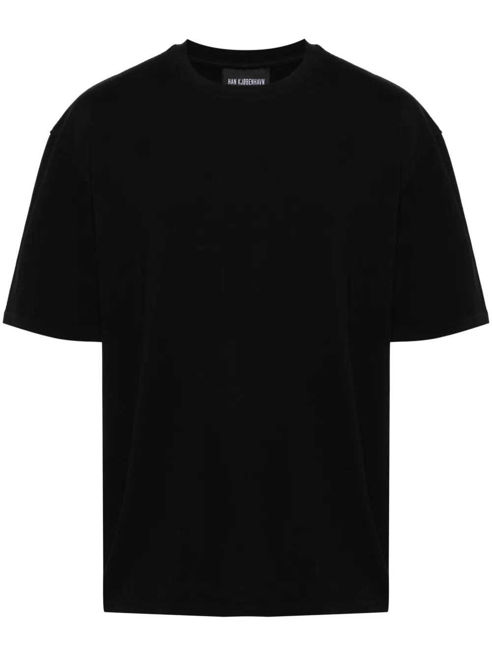 Han Kjobenhavn Logo-print Cotton T-shirt In Black