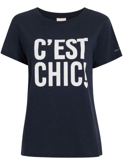 Cinq A Sept C'Est Chic cotton T-shirt