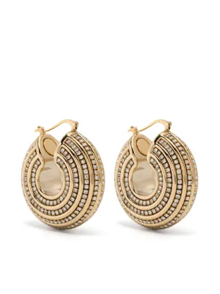 PATOU ゴールド フープピアス PATOU ゴールド フープピアス