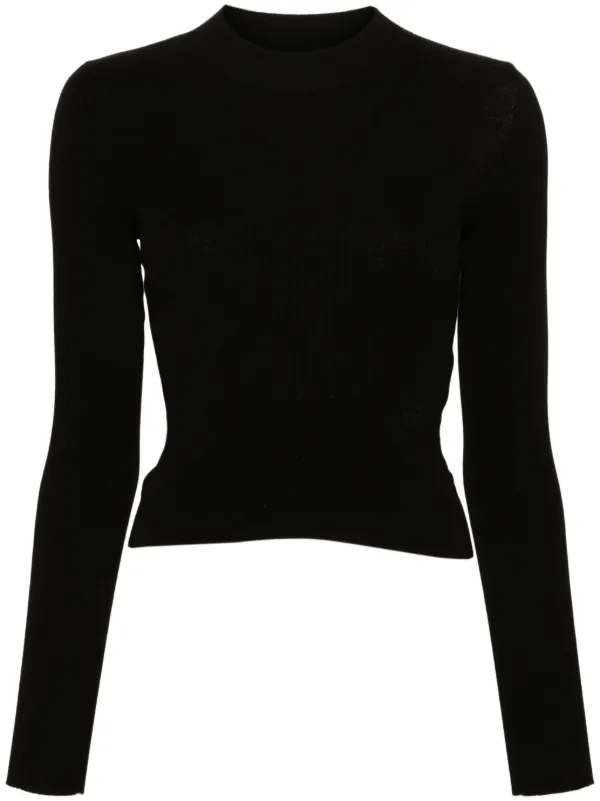 ★大人気商品★ Patou リブニット JP FARFETCH | ブラック | セーター トップス
