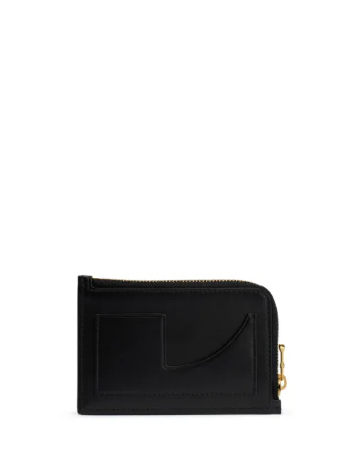 Patou porte-cartes en cuir - Noir - Patou - Modalova