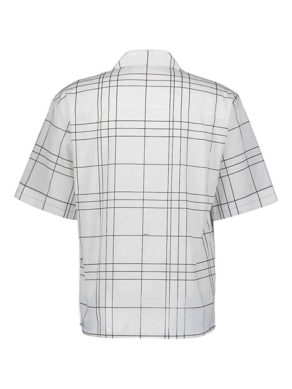 Marni check-pattern short-sleeve shirt Wit