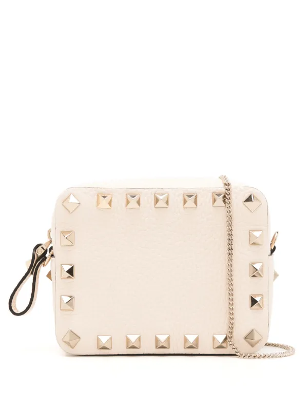 Valentino Garavani Small Rockstud Leather Crossbody Bag Farfetch