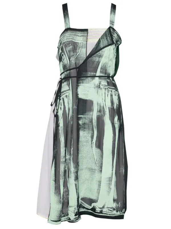 MAISONMARGIELA シルクドレス Maison Margiela メゾン・マルジェラ シアーネックシルクドレス