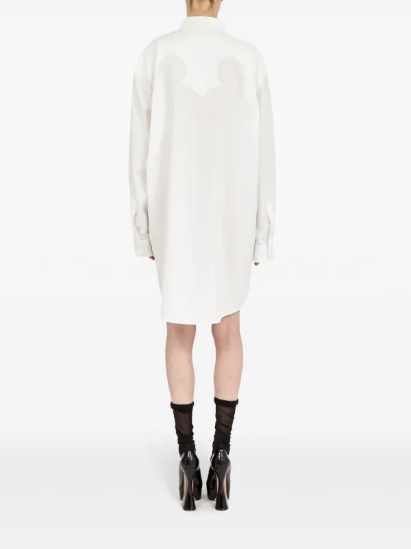 Tシャツ・カットソー Maison Margiela White poplin shirt mini dress 22488783_52376743_600.jpg