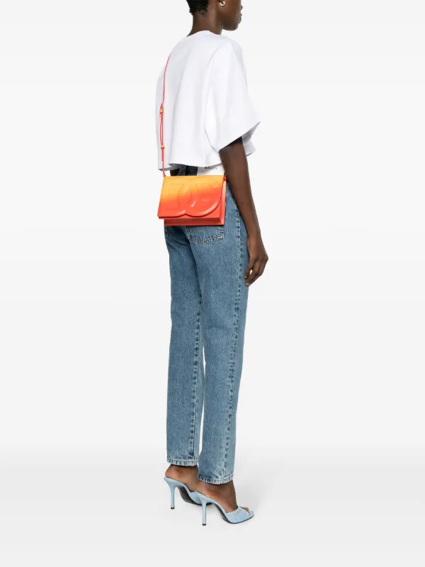 Dolce & Gabbana logo-embossed ombré-print Crossbody Bag Dolce & Gabbana logo-embossed ombré-print Crossbody Bag