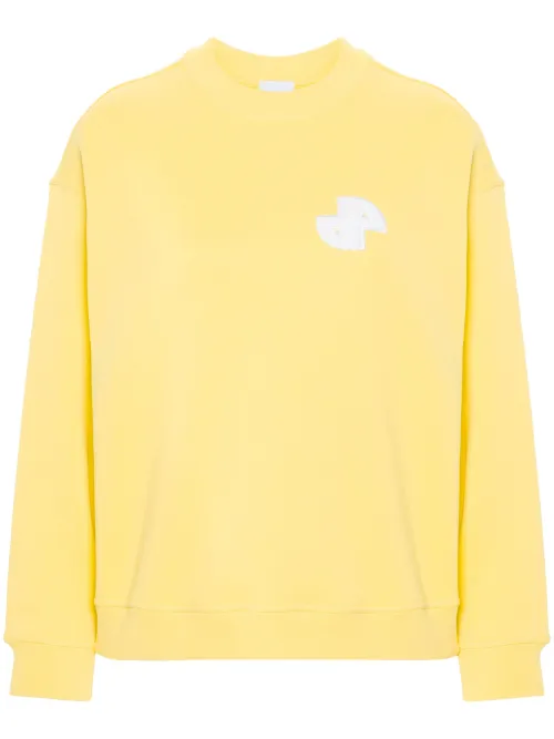 Sweat en coton à logo appliqué - Patou - Modalova