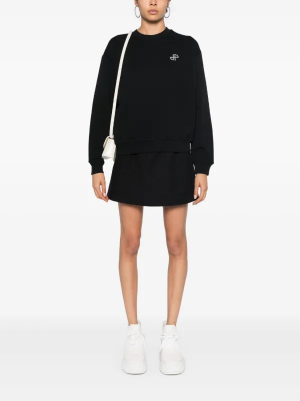 PATOU♡ ツイードのミニスカート Patou ツイード ミニスカート | ブラック | FARFETCH JP
