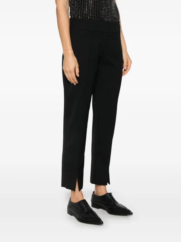 【関税&送料込】Patou Black Cotton Pant Patou Tapered Trousers | Black | FARFETCH JO