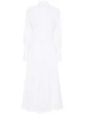 Patou poplin shirt dress - White