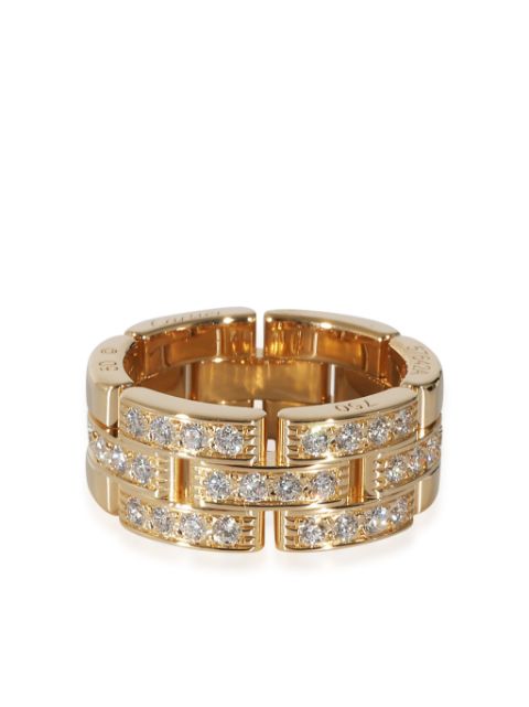 Cartier 18kt yellow gold Maillon Panthere diamond ring