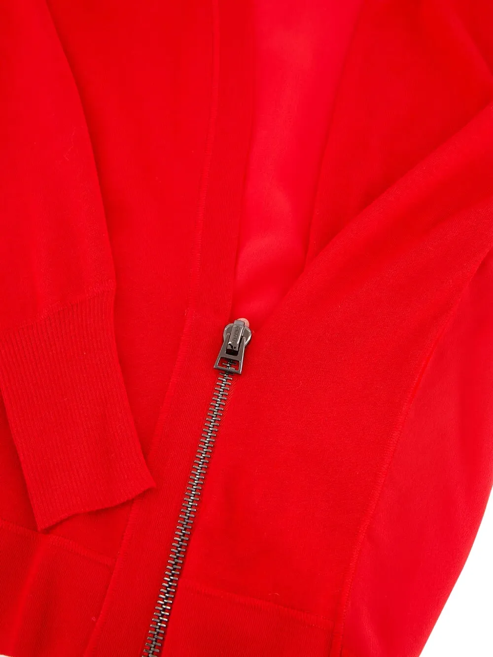 TOM FORD wrap zip-fastening cardigan Rood