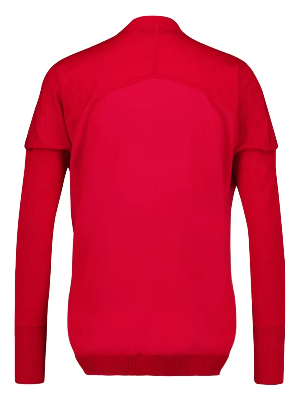 TOM FORD wrap zip-fastening cardigan Rood