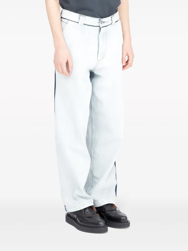 【関税込み】Maison Margiela ブルー ストレートジーンズ Maison Margiela ストレートジーンズ | ブルー | FARFETCH JP