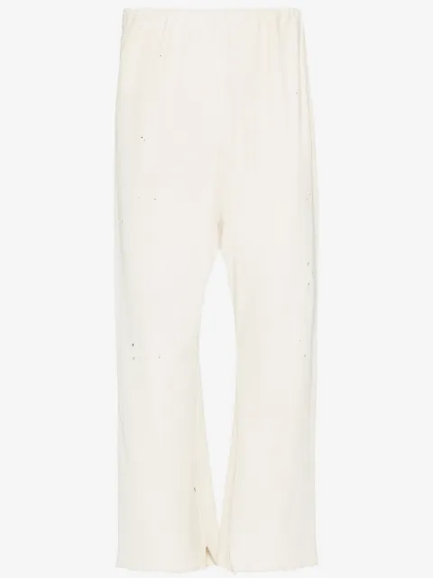 Maison Margiela pants con dobladillo sin rematar