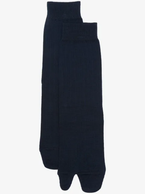 Maison Margiela Tabi ribbed-knit socks